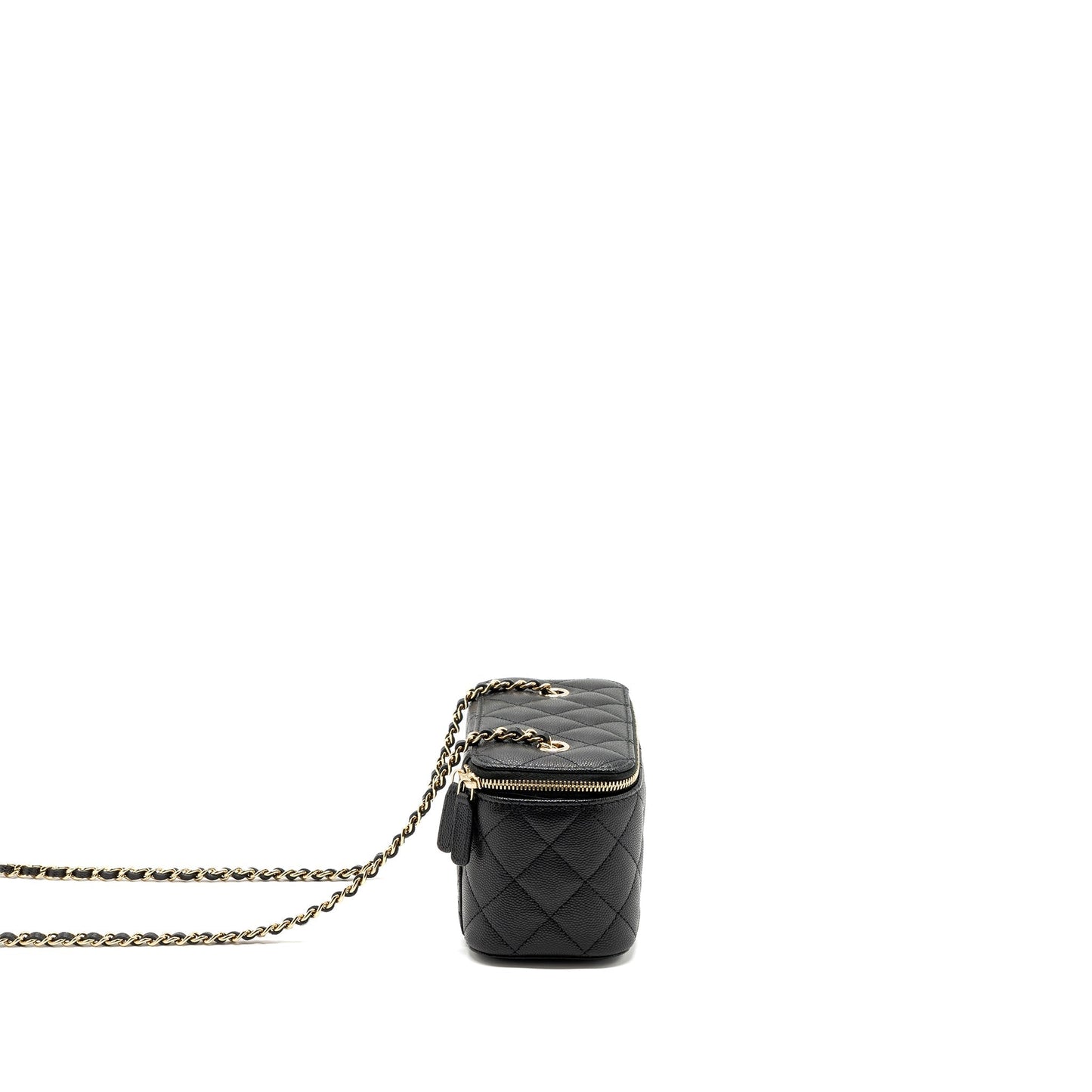 Chanel long vanity caviar LGHW Black Handbag 3