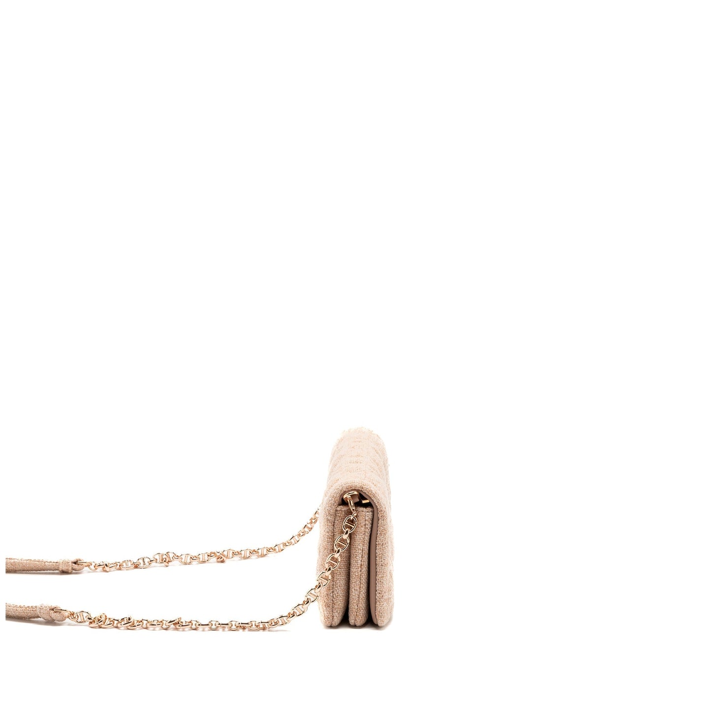 Dior Caro Pouch Light With Hardware Handbag Canvas Pink Travel Bag