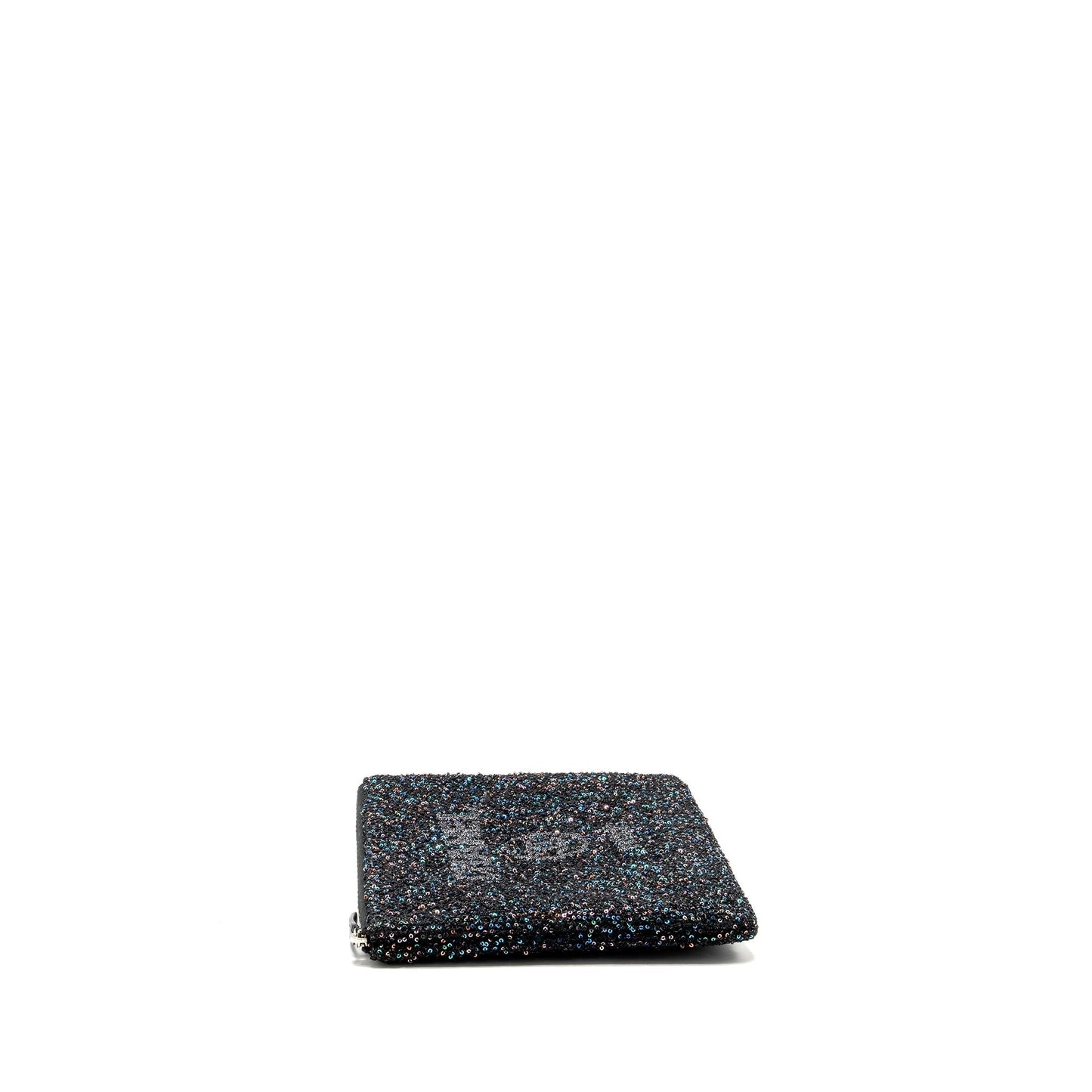Chanel 20A Deauville Sequins Calfskin SHW Multicolour Black Handbag