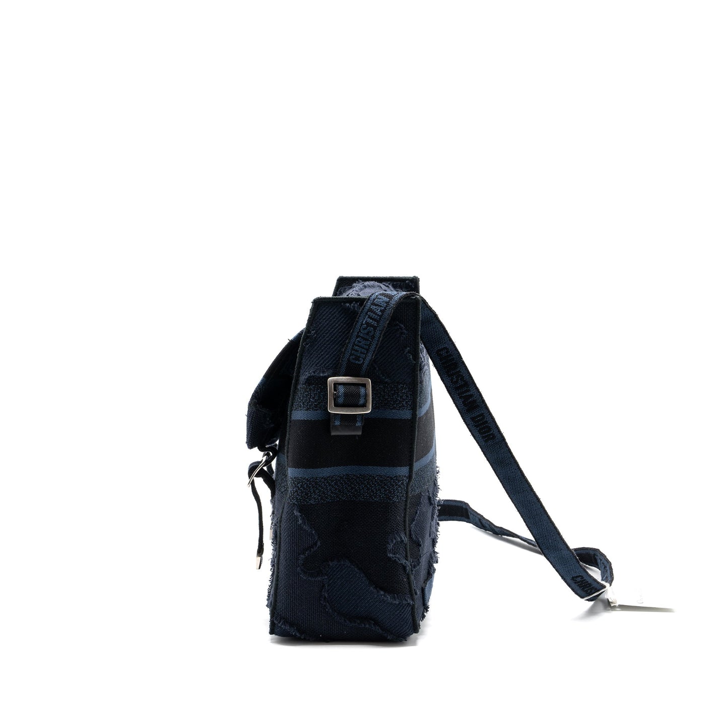 Dior camp Messenger Purse Dark Handbag Canvas Blue Travel Bag
