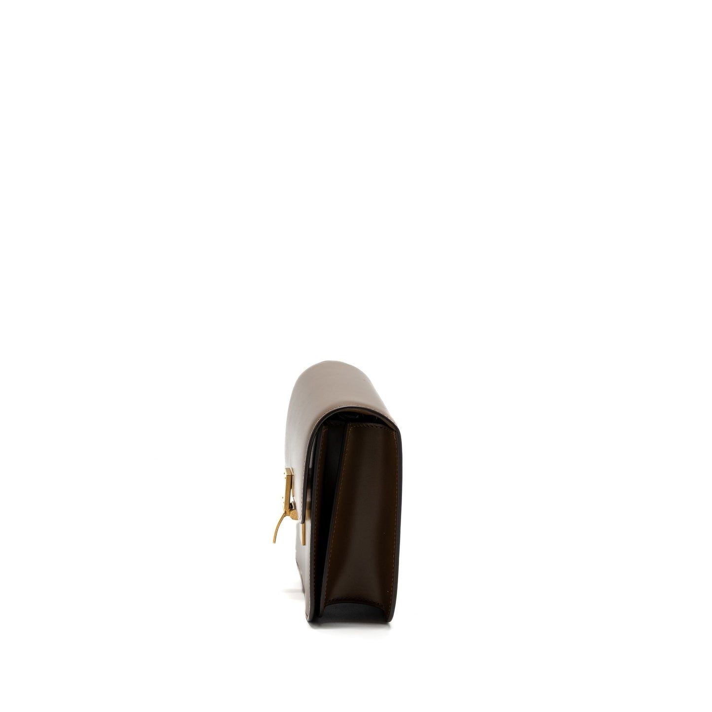 Celine Teen Box Calfskin Camel Handbag Travel Bag