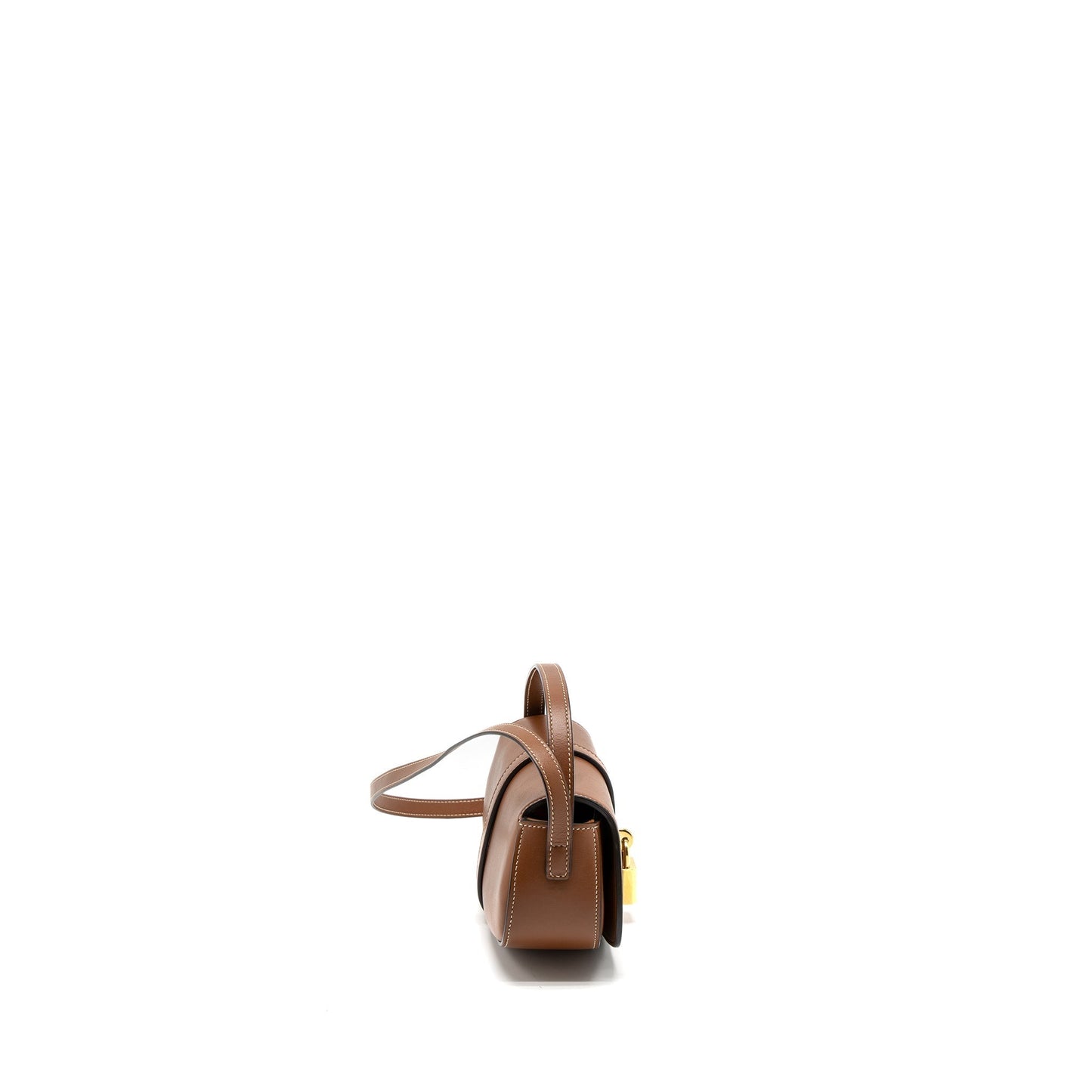 Celine Clutch On Strap Tabou Calfskin Handbag Tan Clutch Bag