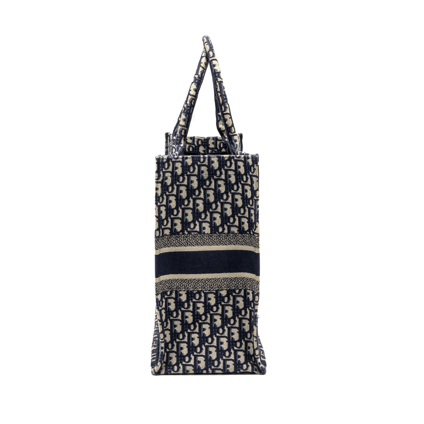 Dior Book Tote Oblique Handbag Blue Large Tote Bag