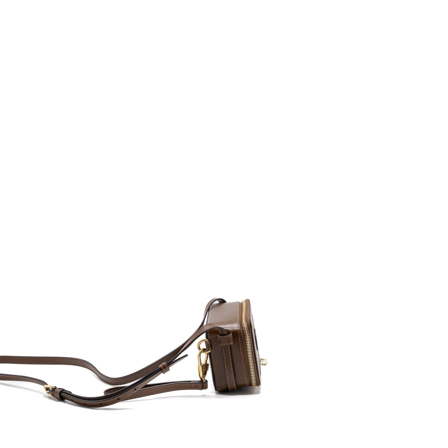 Gucci Box Bag Supreme Leather Canvas Crossbody Bag