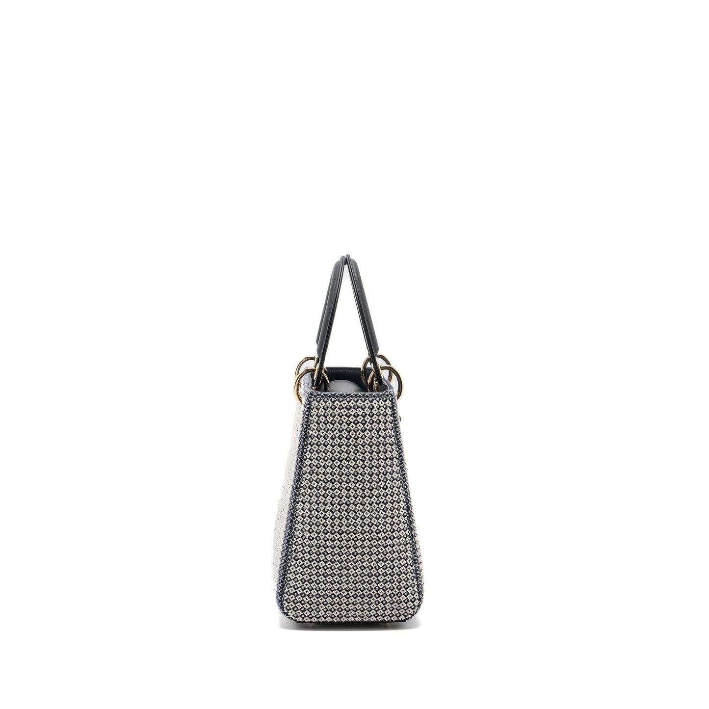 Dior Lady La Force Limited Edition Calfskin Fabric Medium Travel Bag