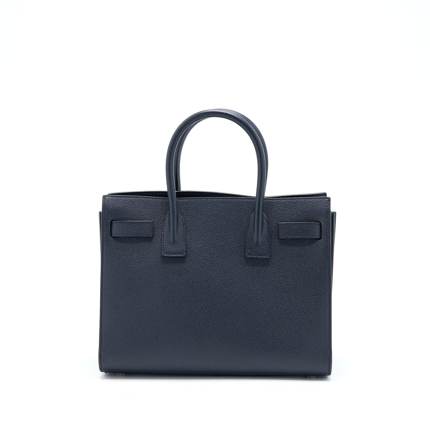 YSL Saint Laurent Baby Sac De Jour Calfskin Navy Travel Travel Bag