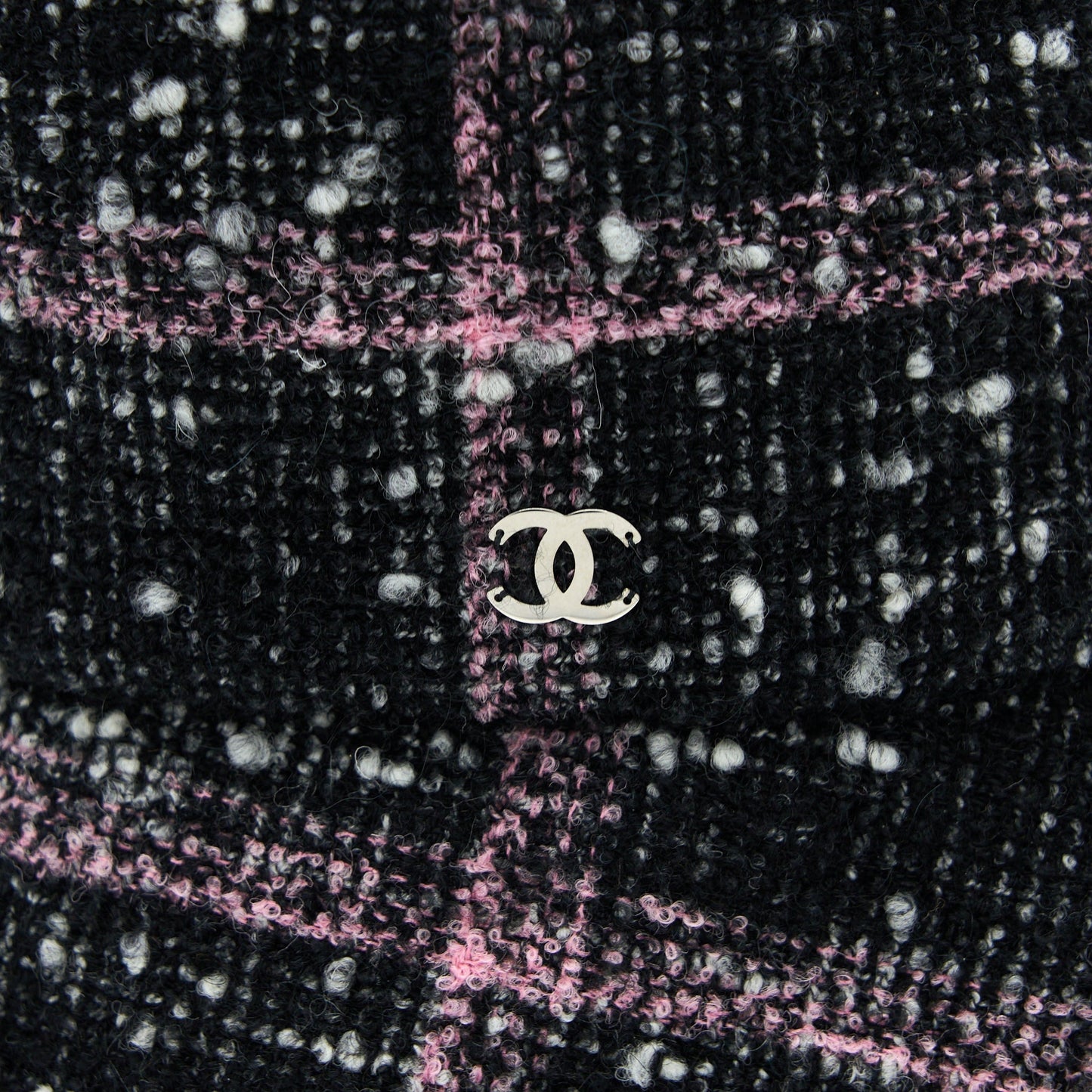 Chanel cru Black Pink Hat