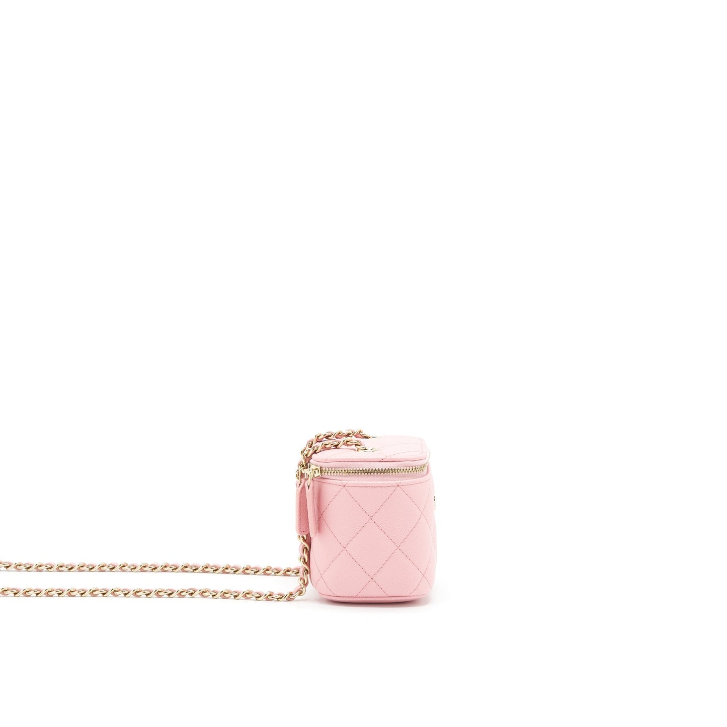 Chanel 22C vanity Caviar LGHW Pink Mini Bag