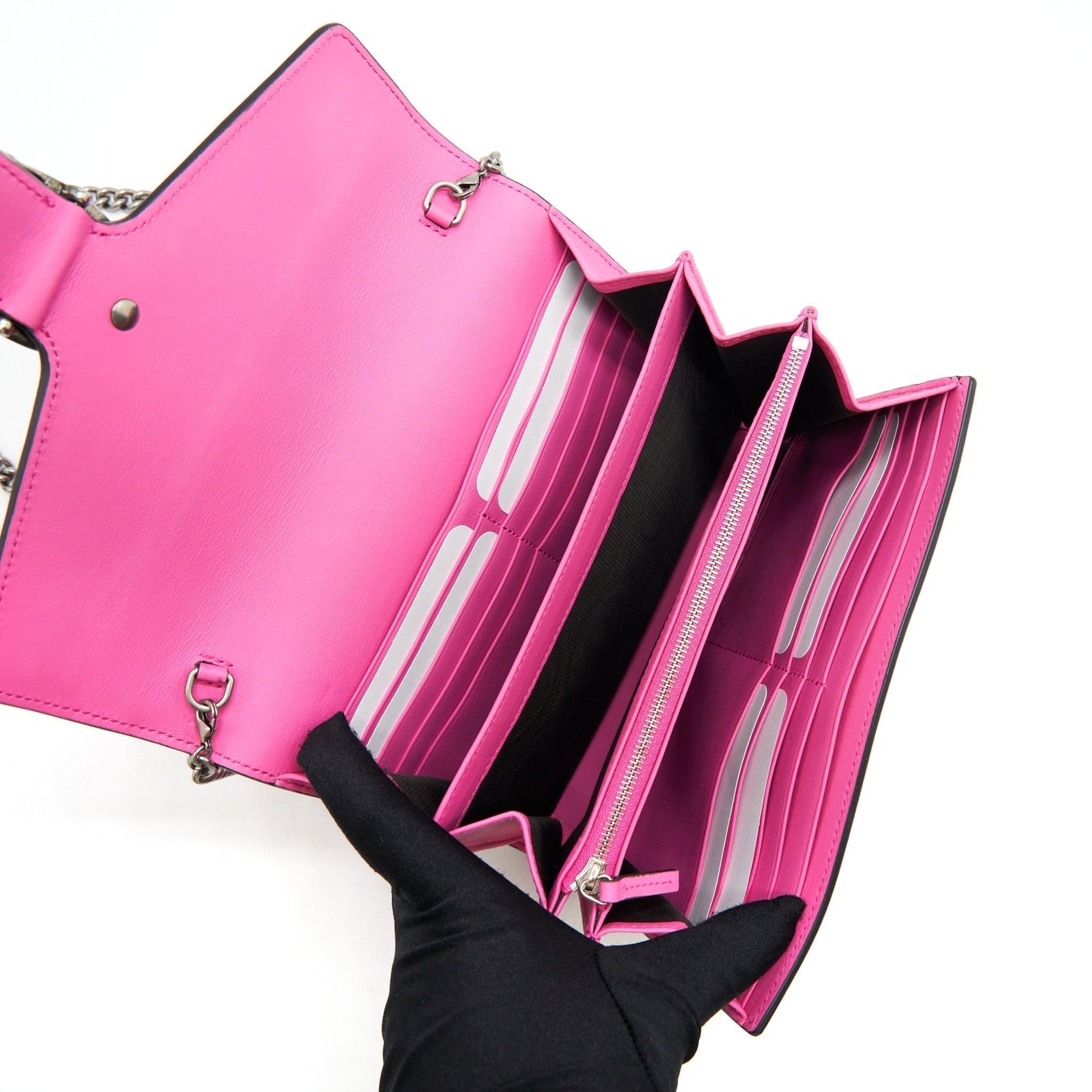Gucci Dionysus Chain Bag Shw Suede Pink Travel Bag