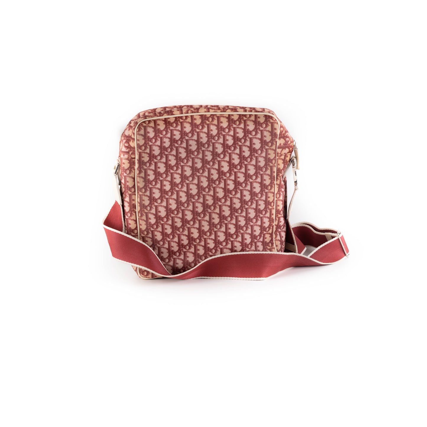 Dior Trotter Crossbody Burgundy Large Crossbody Bag