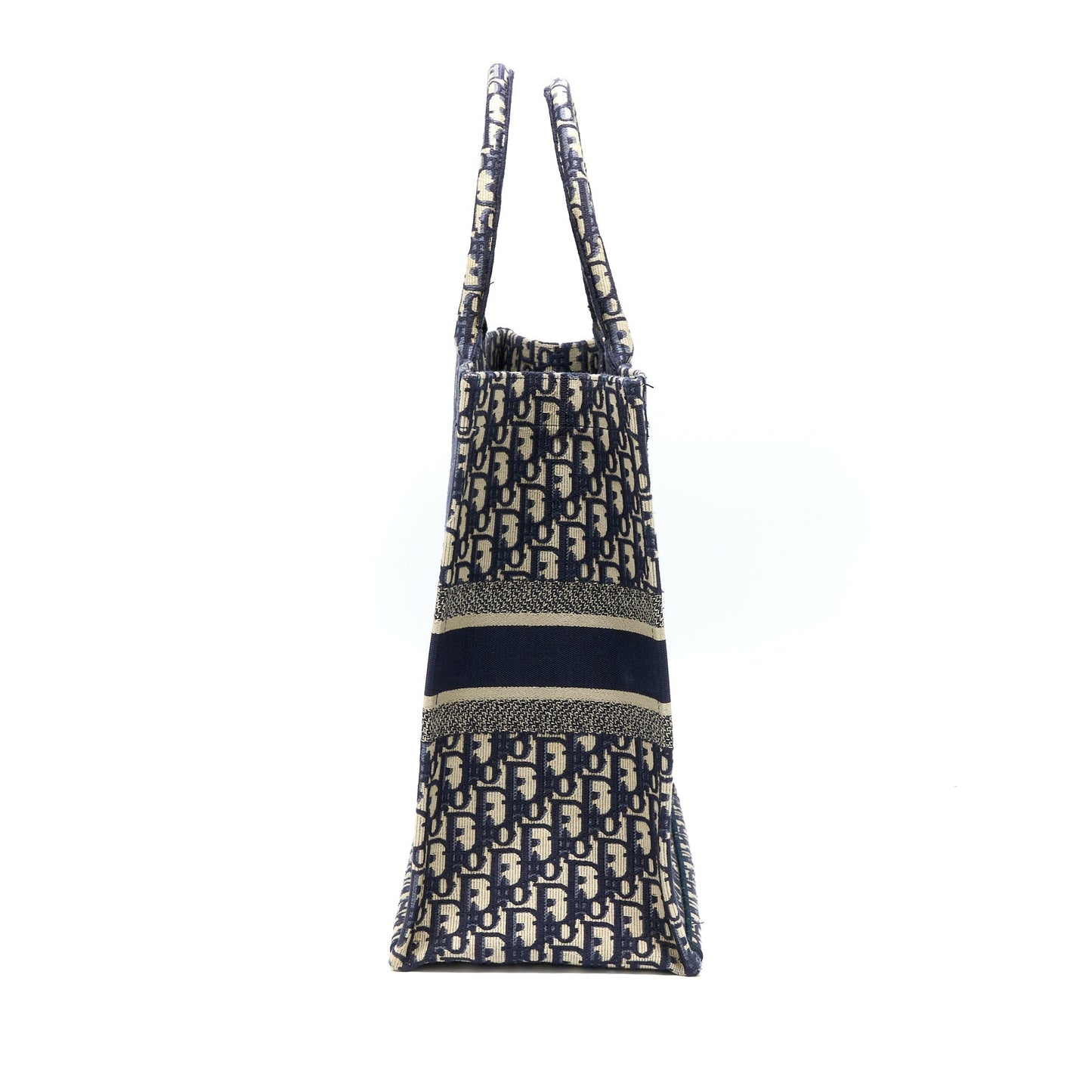 Dior Book Tote Oblique Jacquard Handbag Blue Large Tote Bag Jacquard Handbag