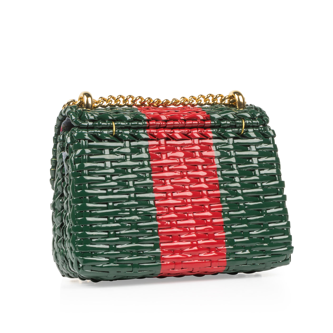 Gucci Wicker Crossbody Bag Mini