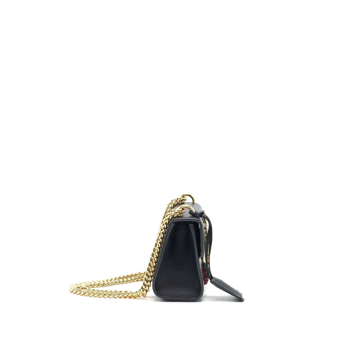 Gucci Limited Edition Padlock Bag Black Chain Travel Bag