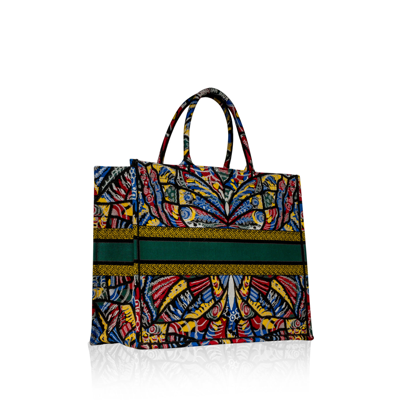 Dior Christian Oblique Book Tote Canvas Tote Bag Book Tote 1