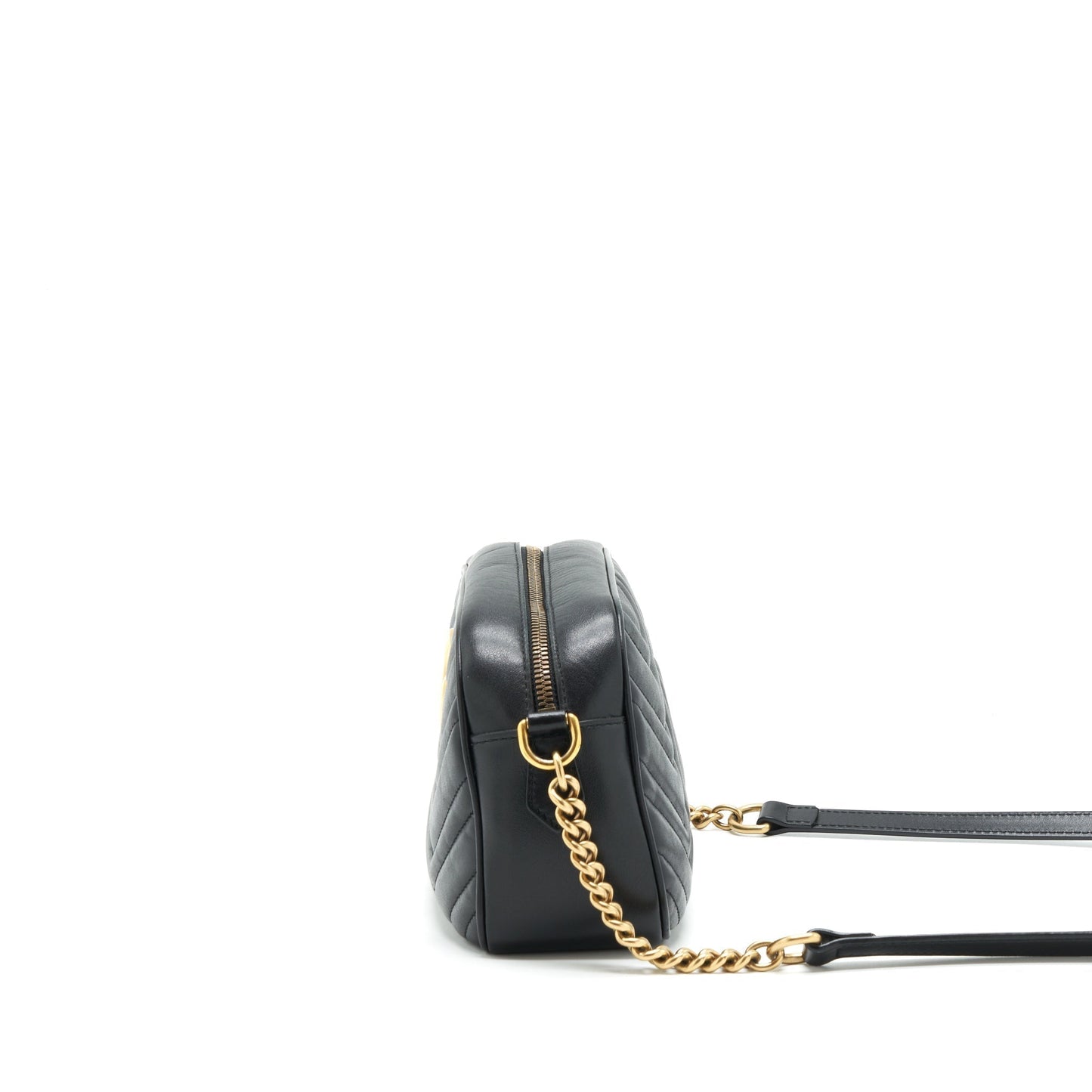 Gucci Marmont Shoulder Bag Matelasse Black 3