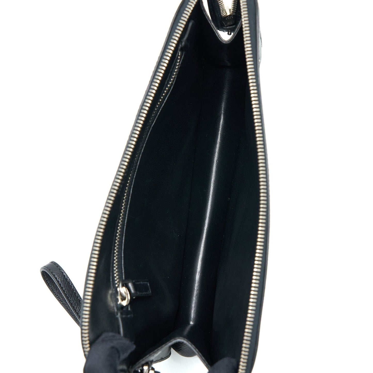 Prada MenâS Clutch Soffiano Handbag Black Clutch Bag