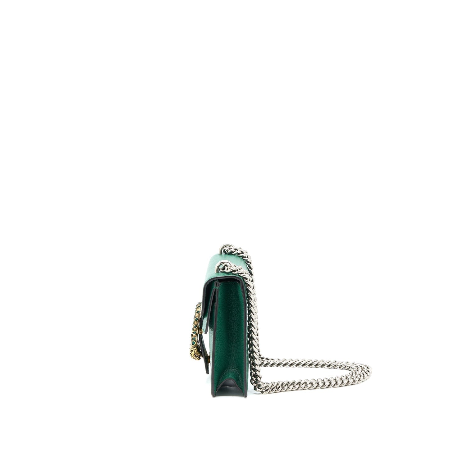 Gucci Dionysus Bag Calfskin Green Mini Travel Bag
