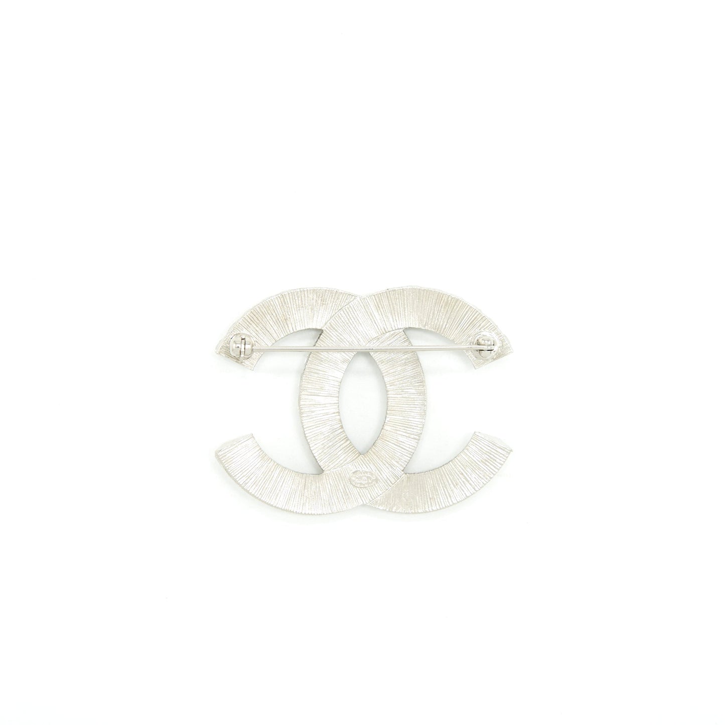 Chanel Silver Handbag