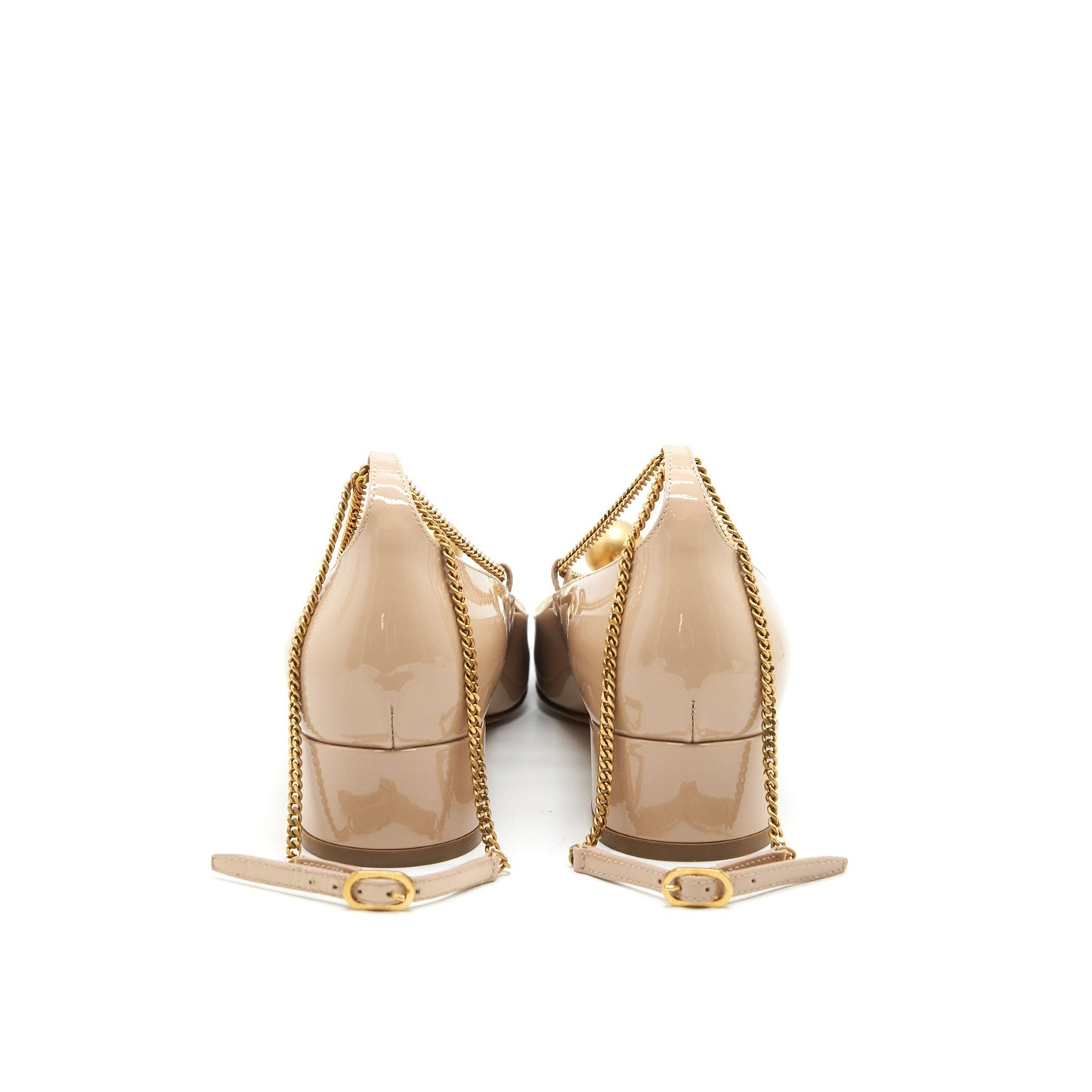 Dior Size . Patent Pumps Handbag Leather Beige Shoes
