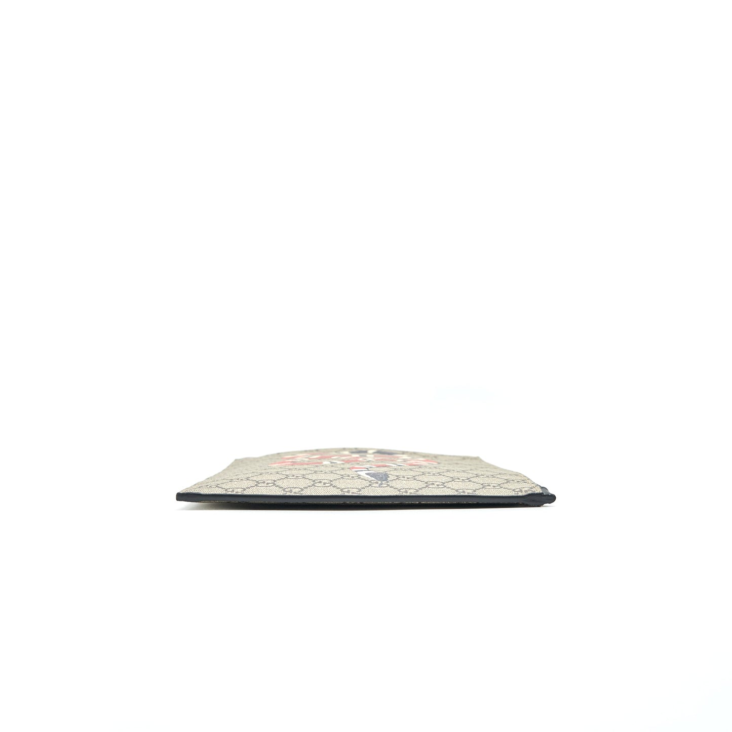 Gucci Men Snake Motif Clutch Clutch Bag