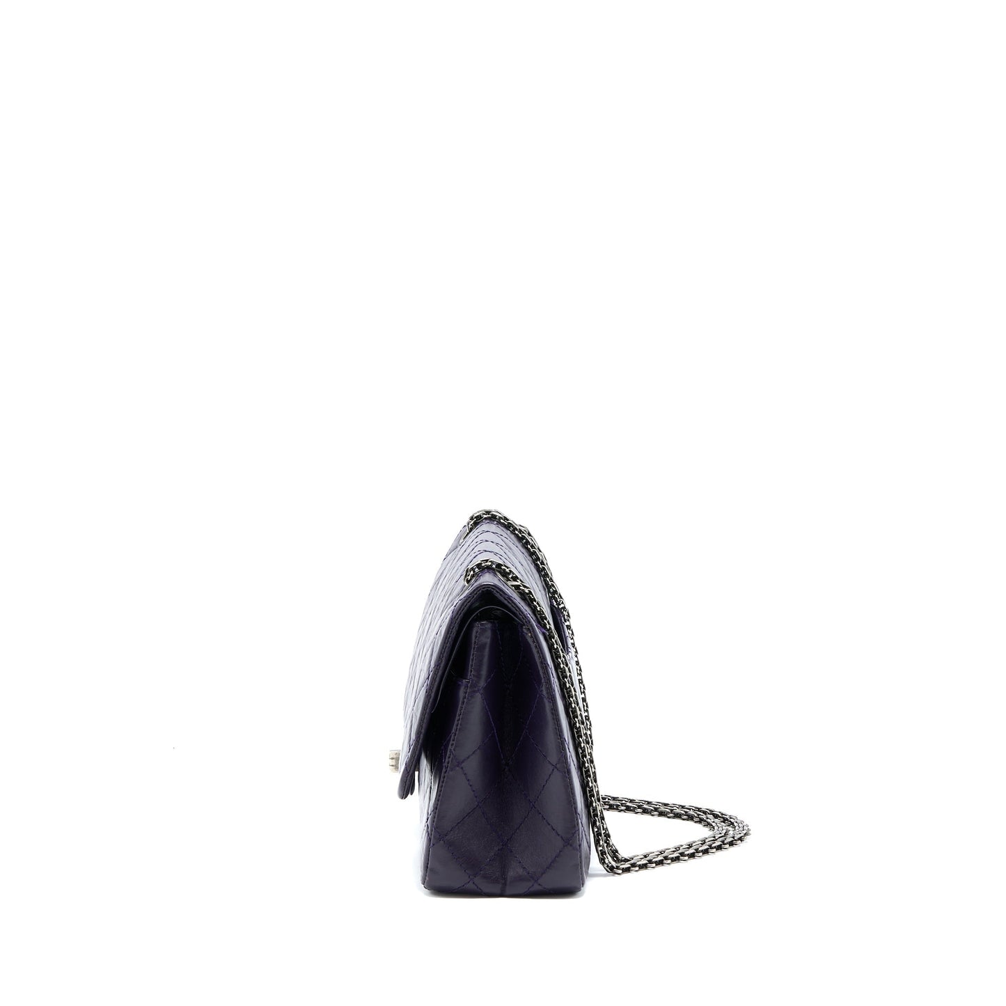 Chanel 2.55 Reissue Flap Aged Calfskin Dark Shoulder Bag