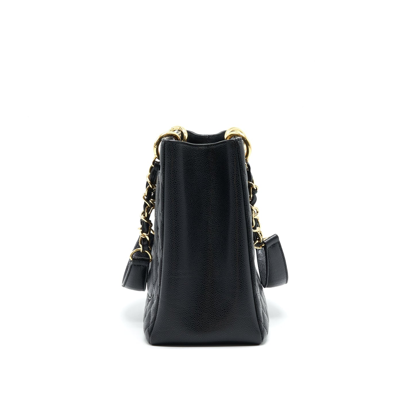 Chanel Grant Shopping GST Caviar GHW Black Tote Bag