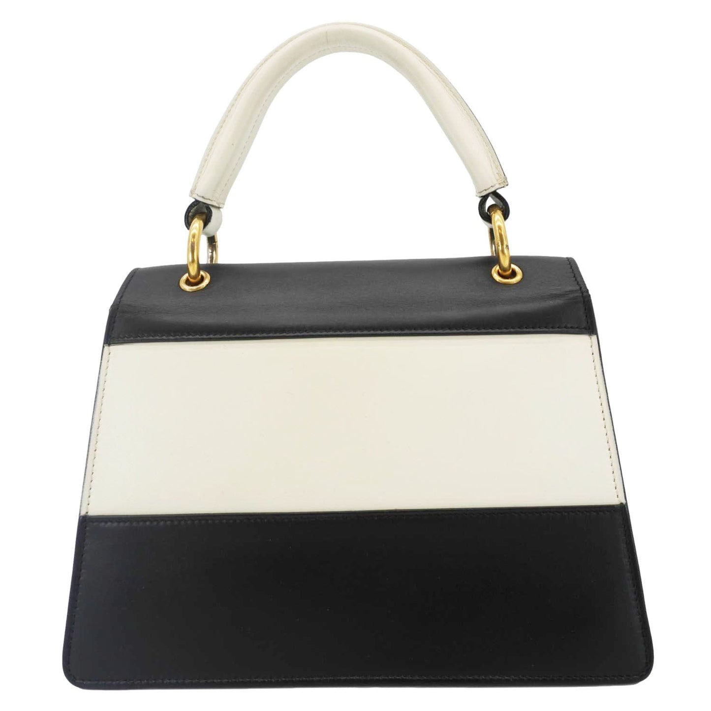 Gucci Queen Margaret Bee Blind For Love Shoulder Leather Black Shoulder Bag