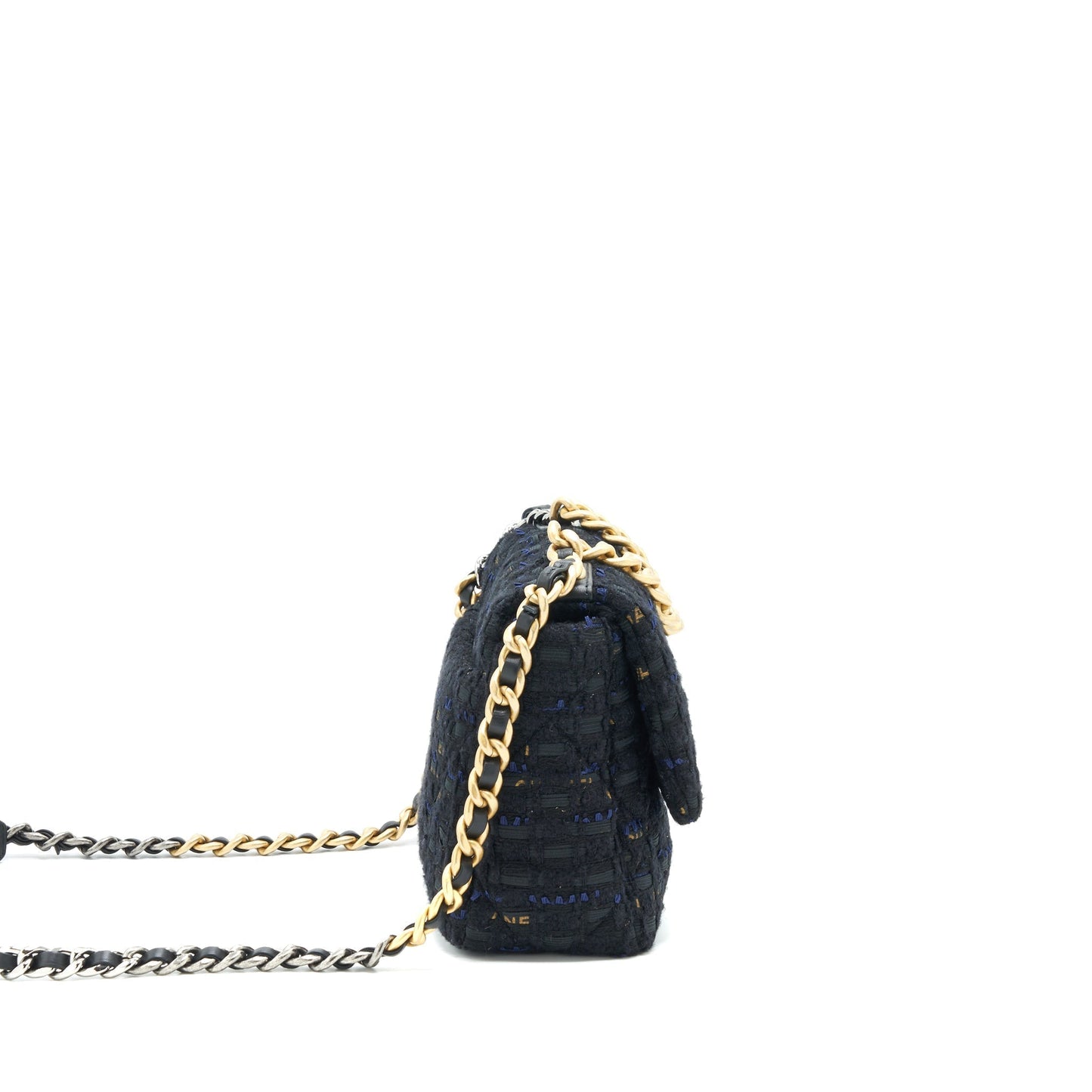 Chanel Tweed 19 Flap Small Shoulder Bag