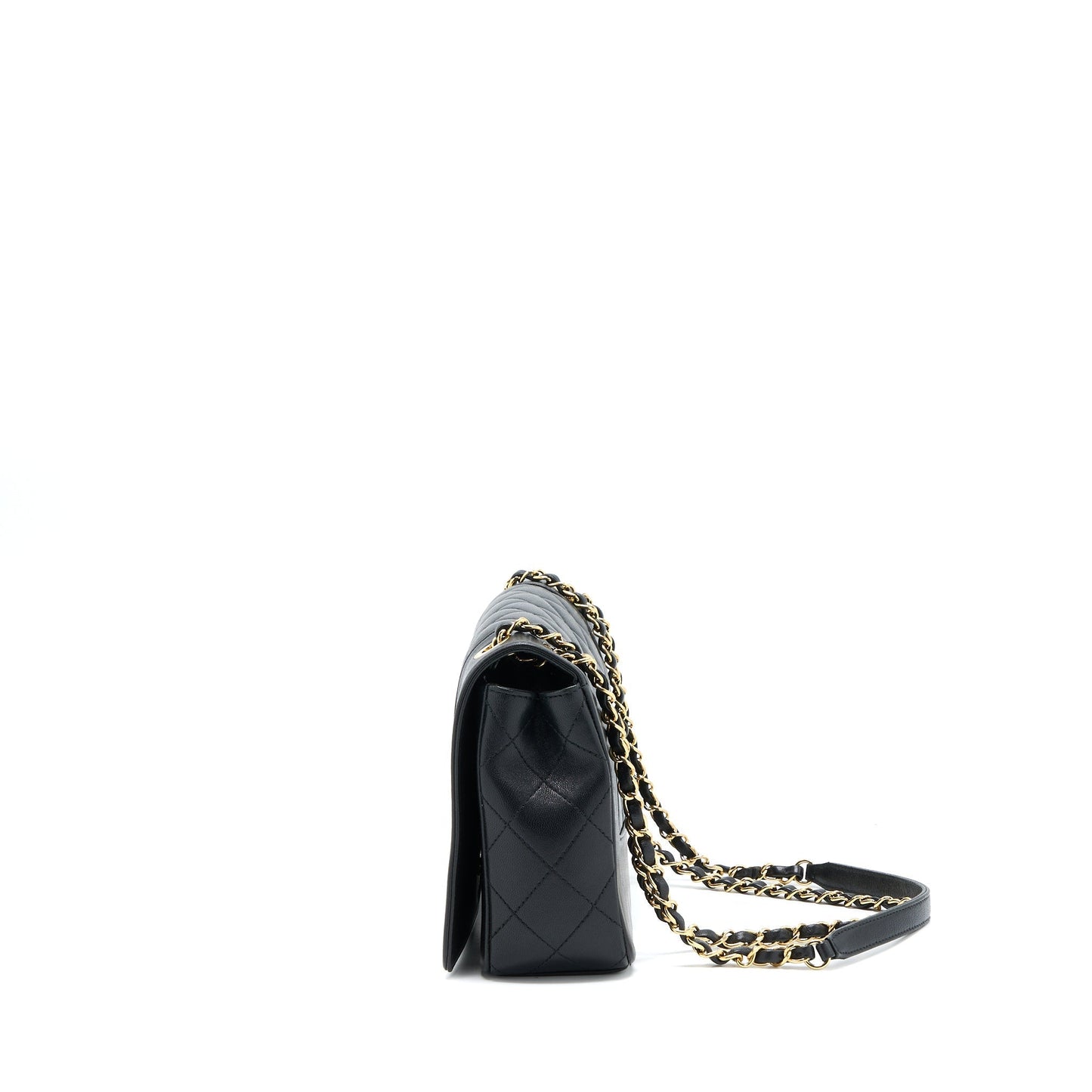 Chanel Seasonal Quilted Flap Calfkskin Hardware Multicolour Black Shoulder Bag