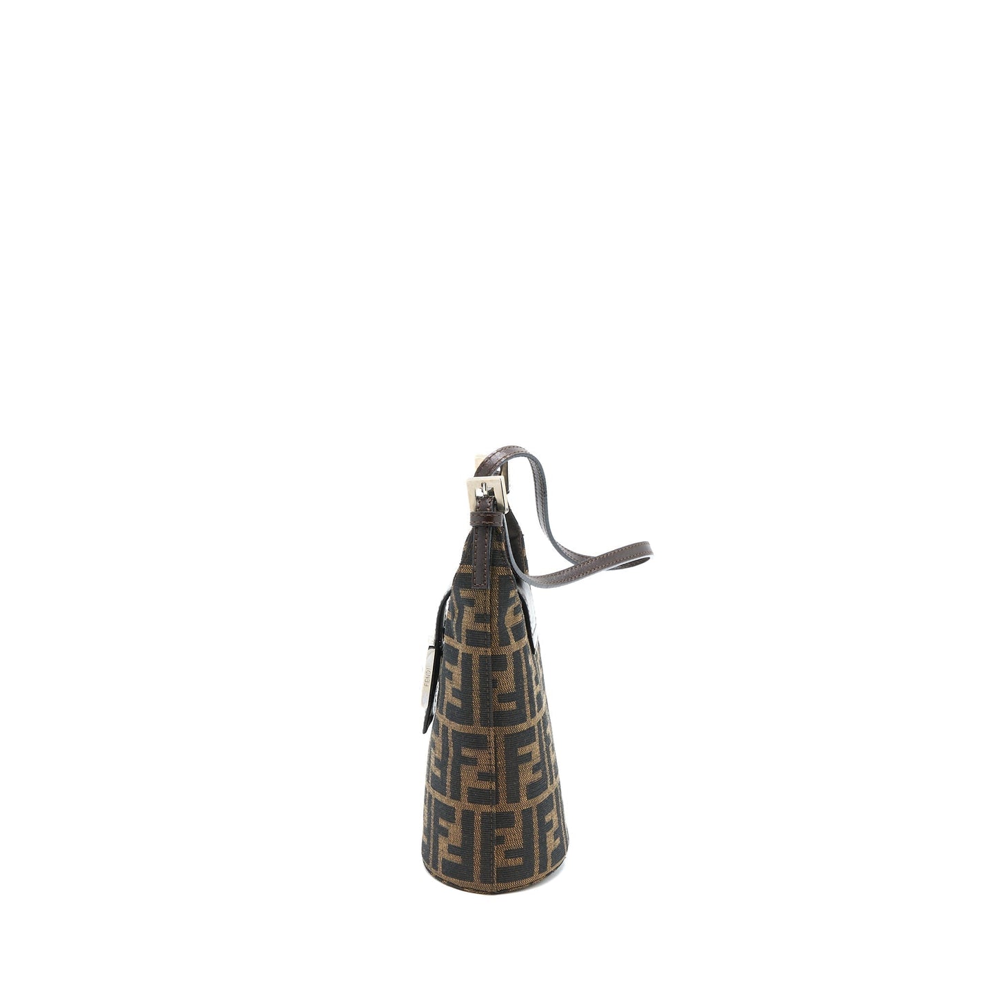 Fendi Purse Jacquard Leather Canvas Mini Travel Bag
