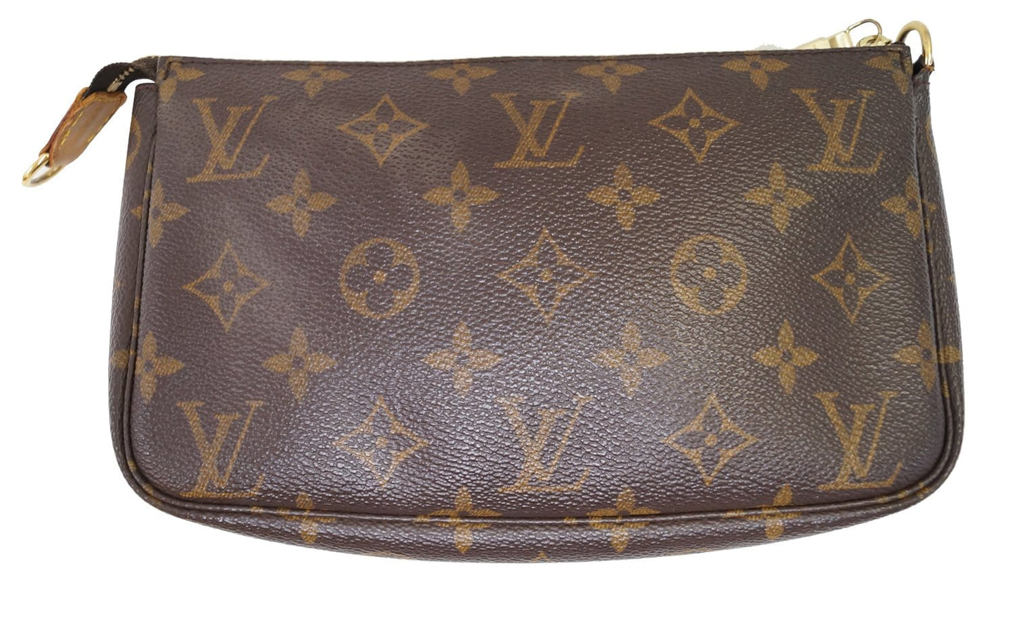 Louis Pochette Accessoires Long Shoulder Pouch Canvas Monogram Crossbody Bag