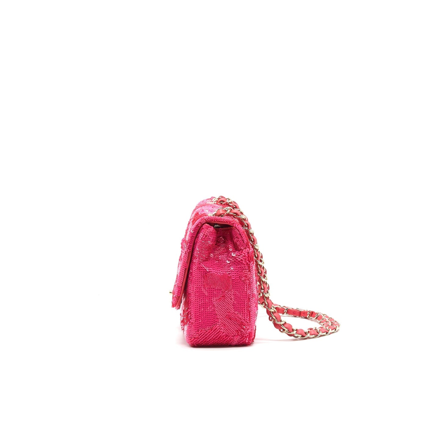 Chanel Seasonal Flap Fucia GHW Shoulder Bag