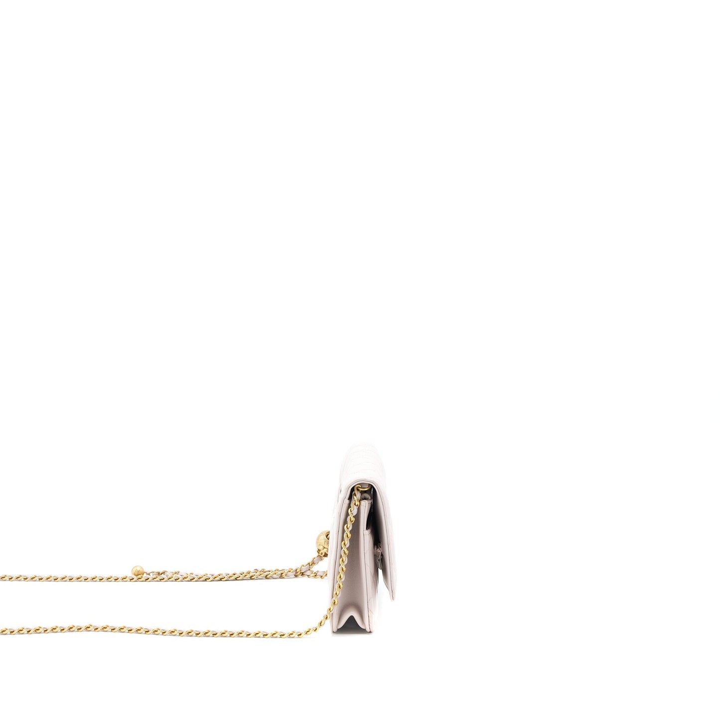 Chanel Pearl Crush on Lambskin Lialic Light Wallet Case