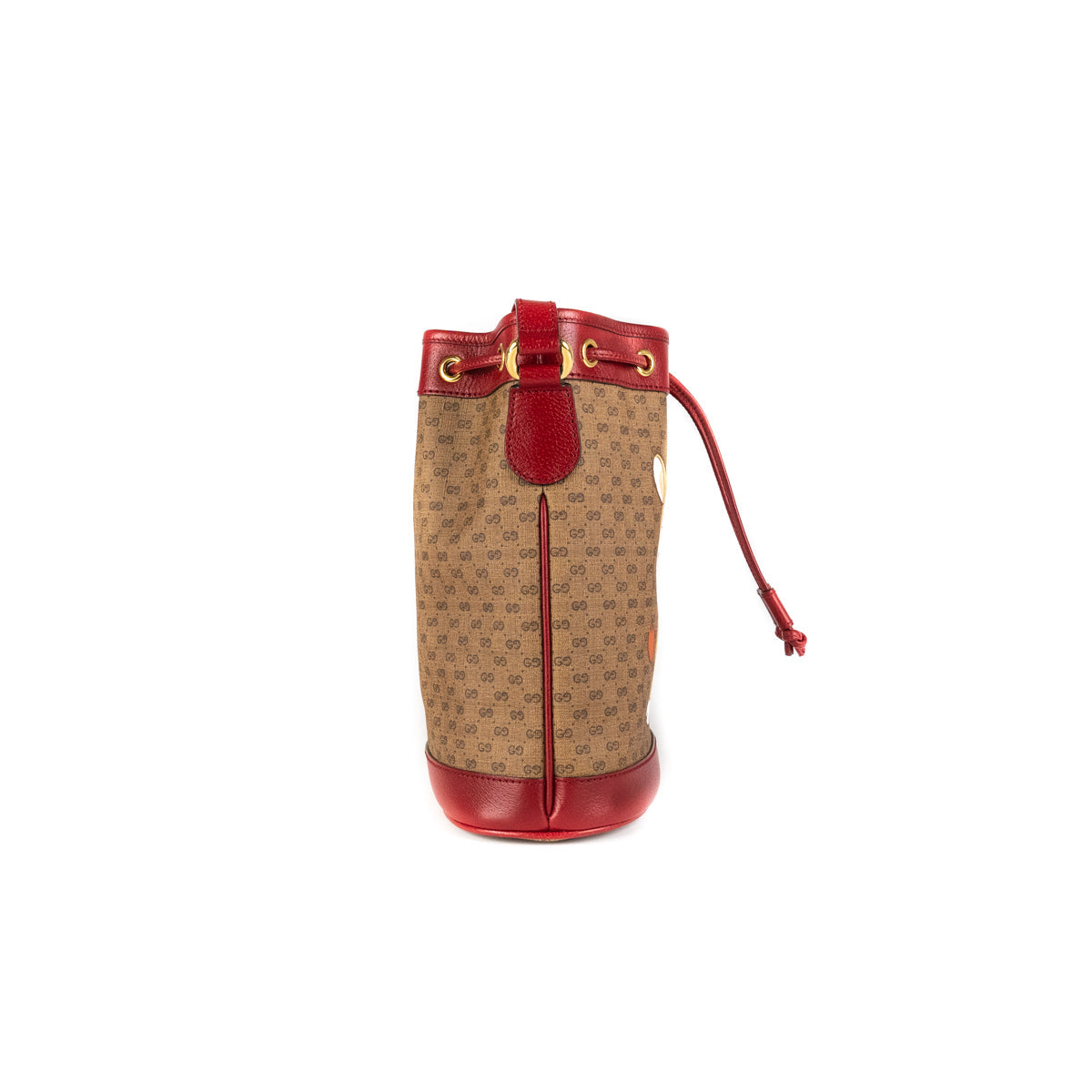 Gucci Doraemon Bag Red Bucket Shoulder Bag