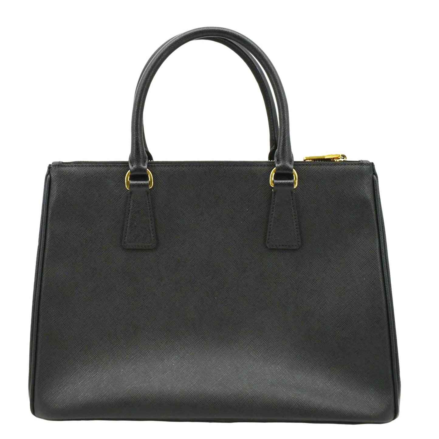 Saffiano Shoulder Bag Leather Black Bag Black
