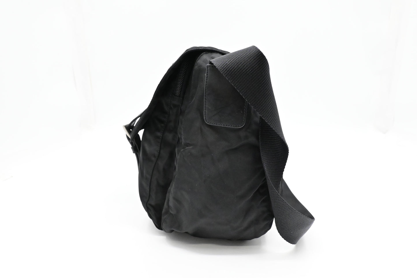 Prada Messenger Bag In Canvas Nylon Travel Bag