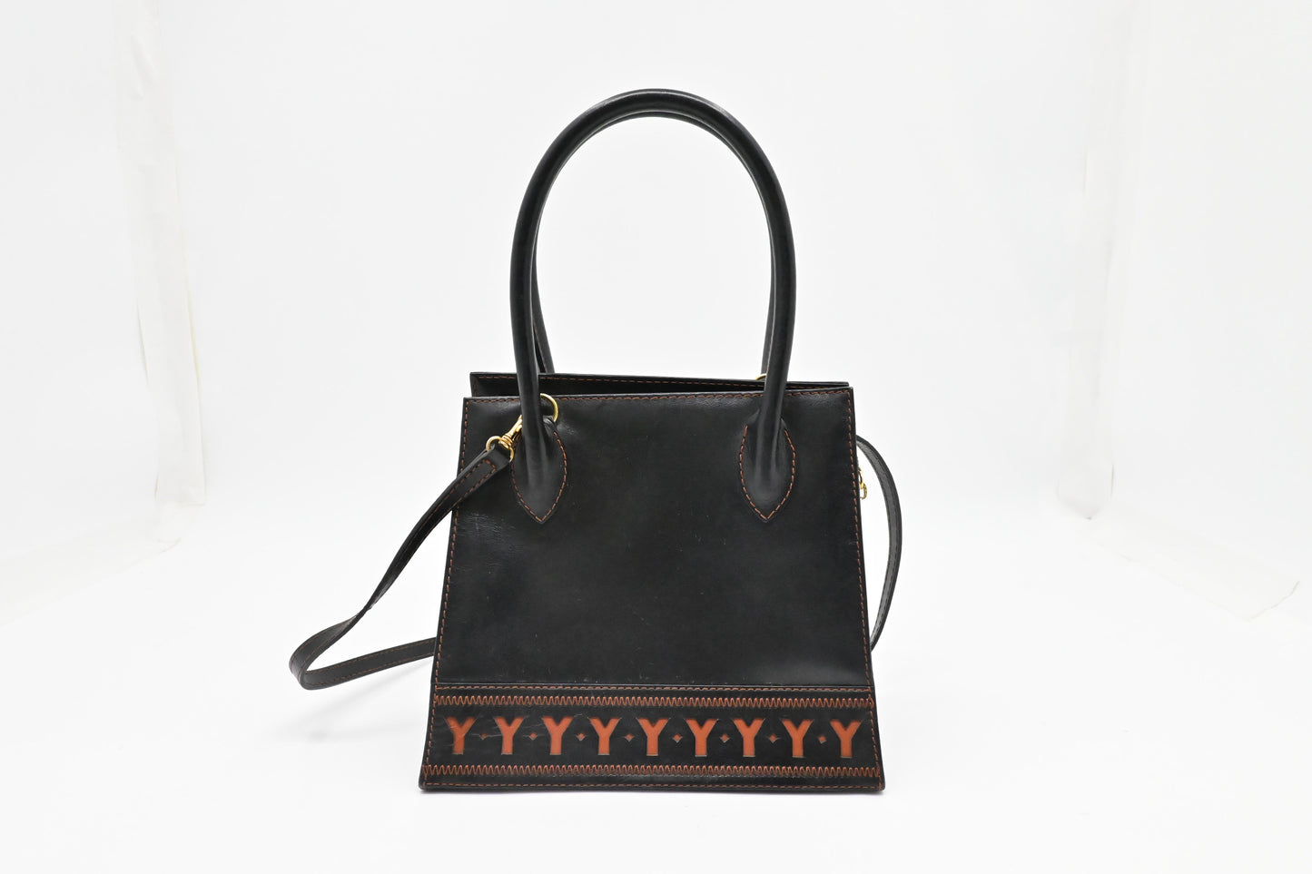 YSL Saint Laurent Way Bag In Leather Black Travel Bag