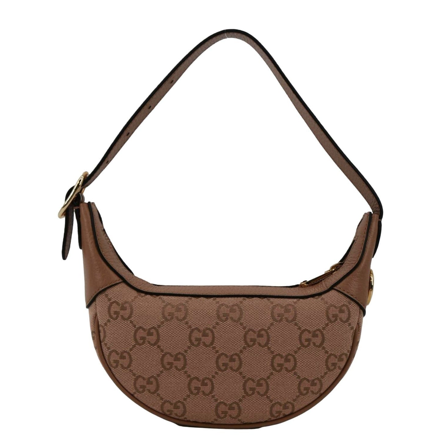 Gucci Ophidia Jumbo Supreme Hobo Bag Canvas Pink Shoulder Bag
