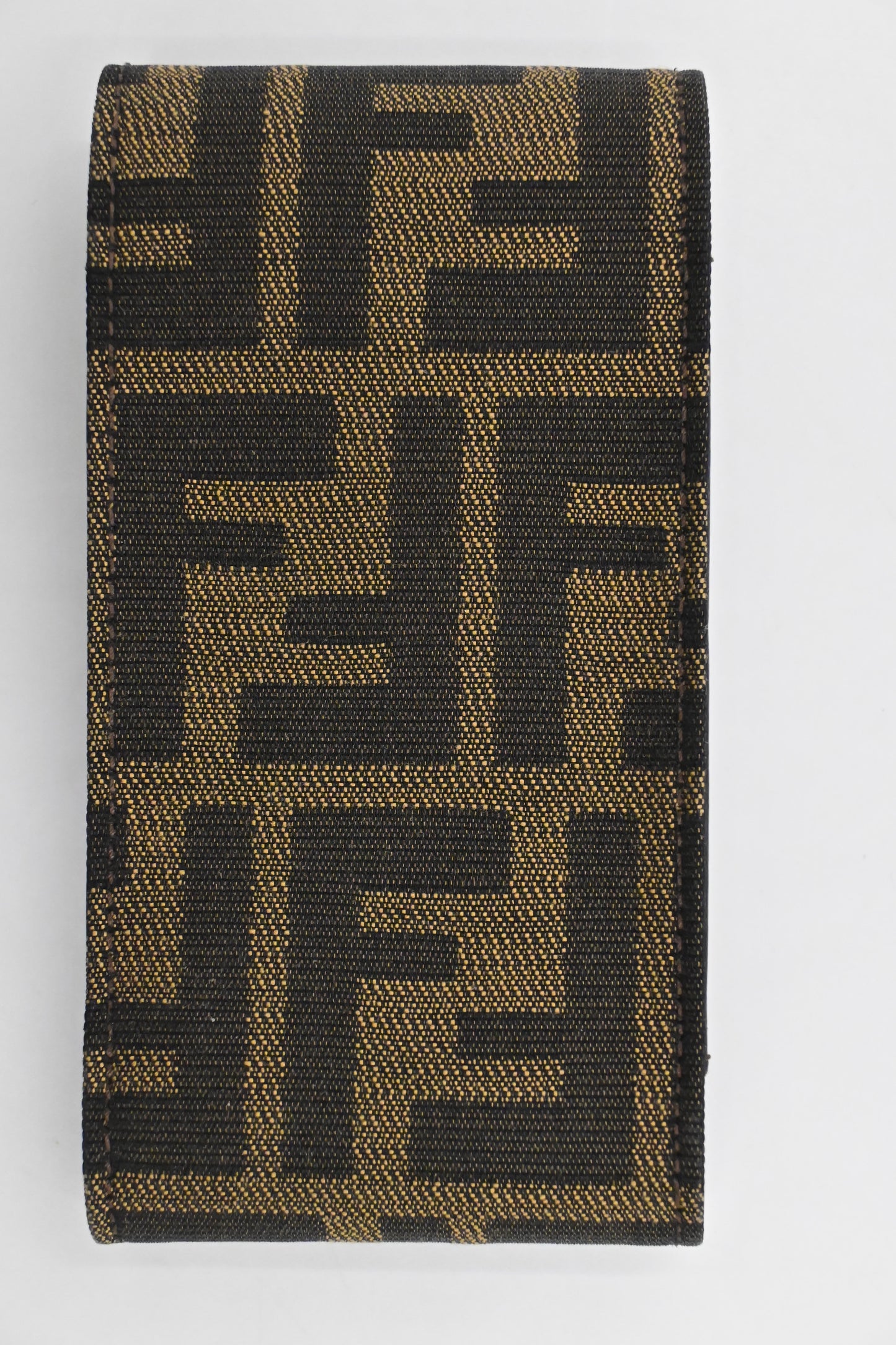 Fendi Cigarette Case In Zucca Handbag Canvas Travel Bag