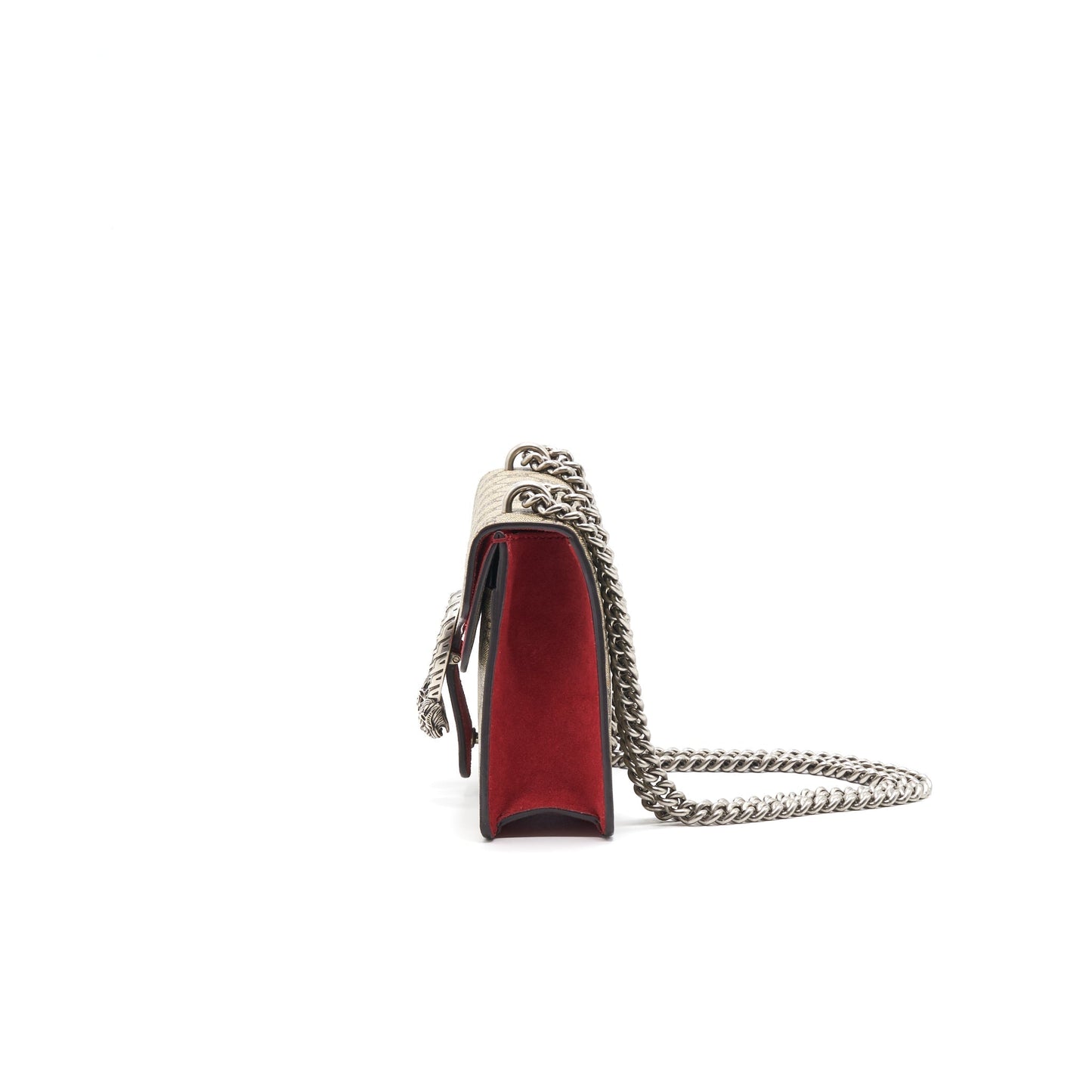 Gucci Dionysus Supreme Bag With Red Mini Travel Bag