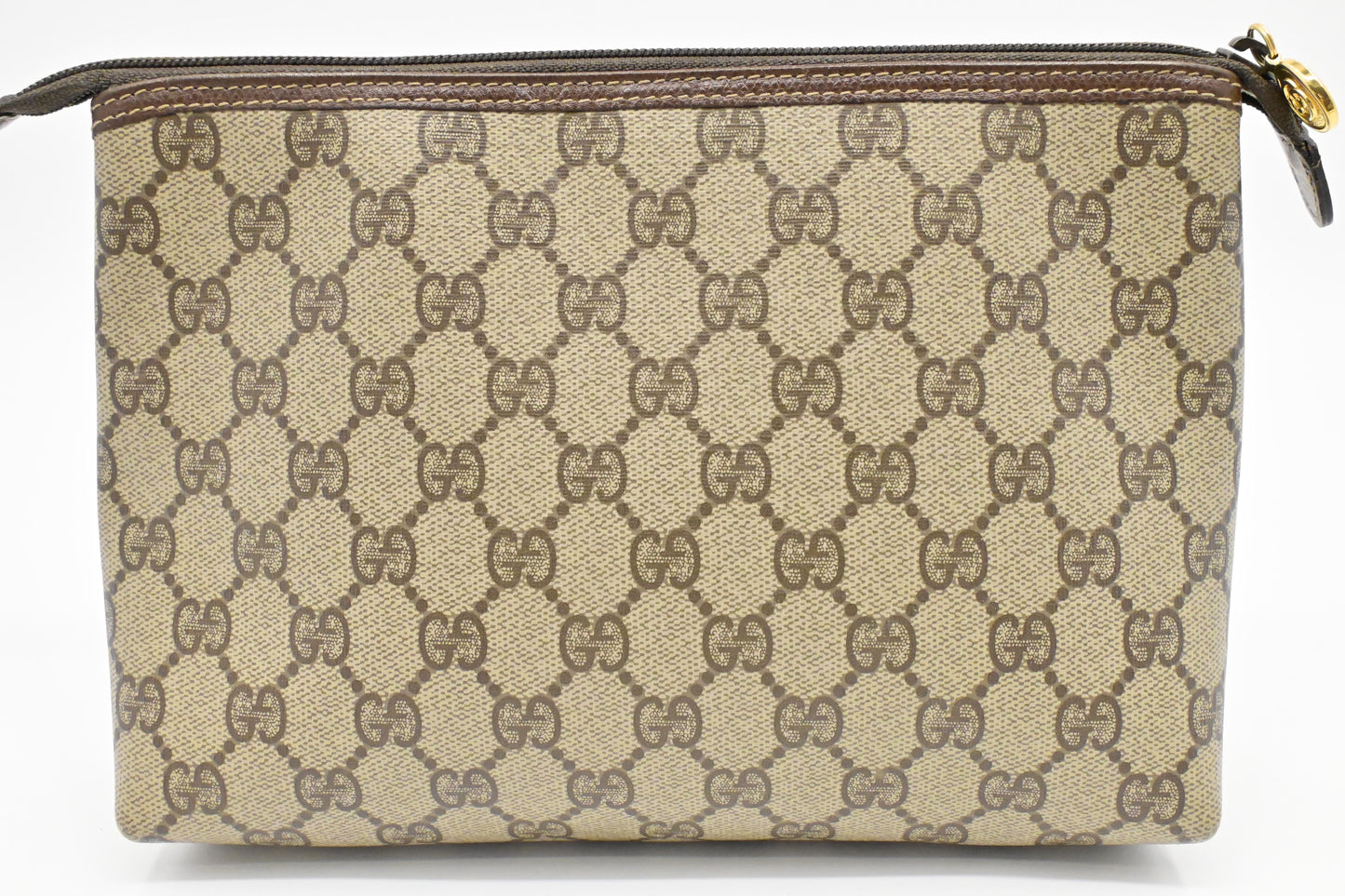Gucci Pouch GG Supreme Canvas Travel Bag