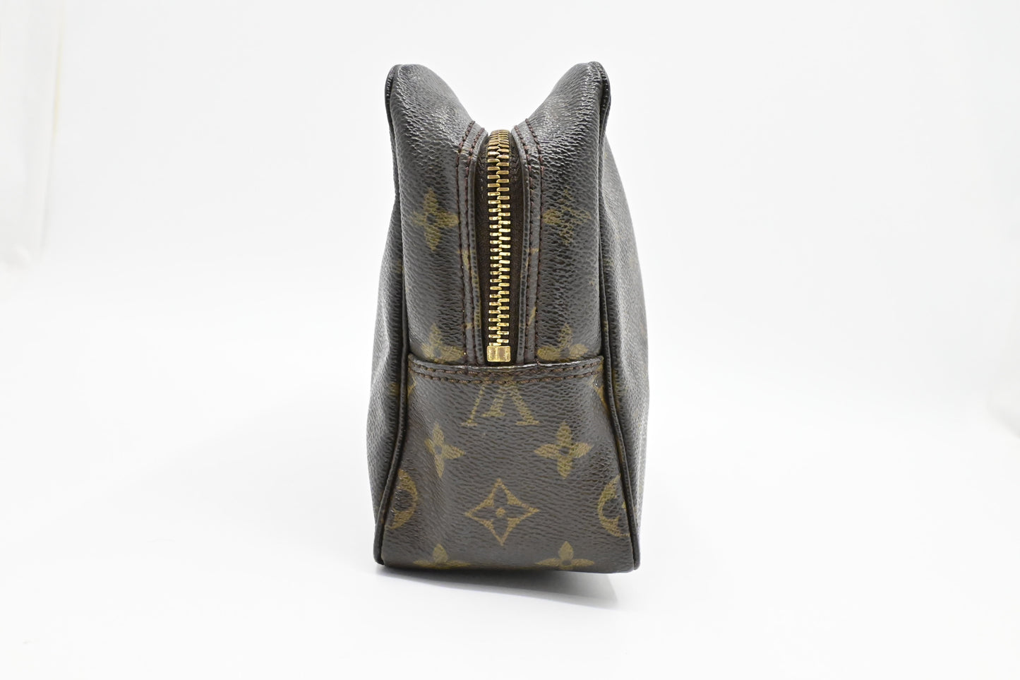 Louis Vuitton Trousse 28 Monogram Canvas Handbag Canvas 6