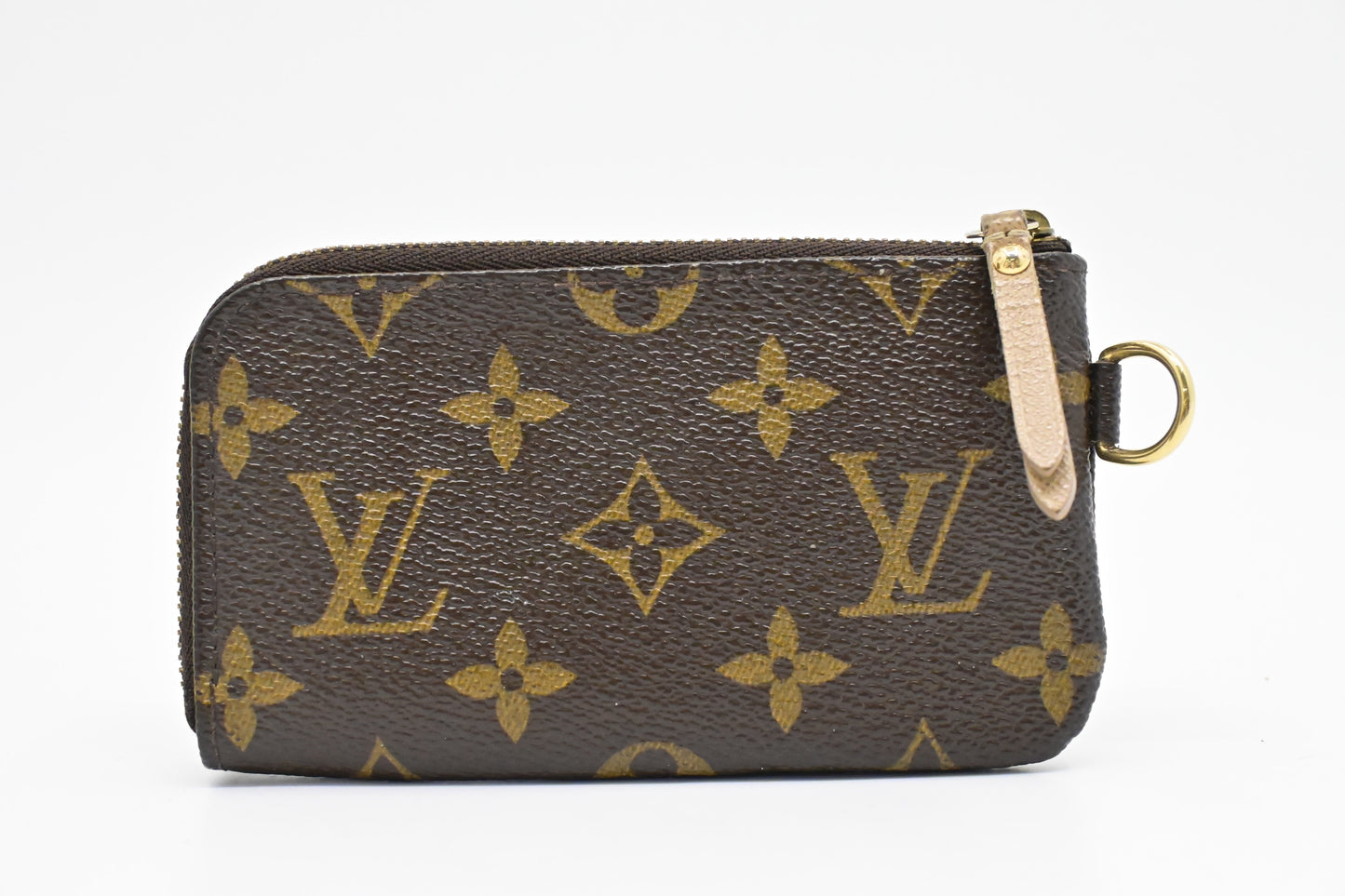 Louis Vuitton Trunks Pochette Cles Monogram Canvas Wallet Case