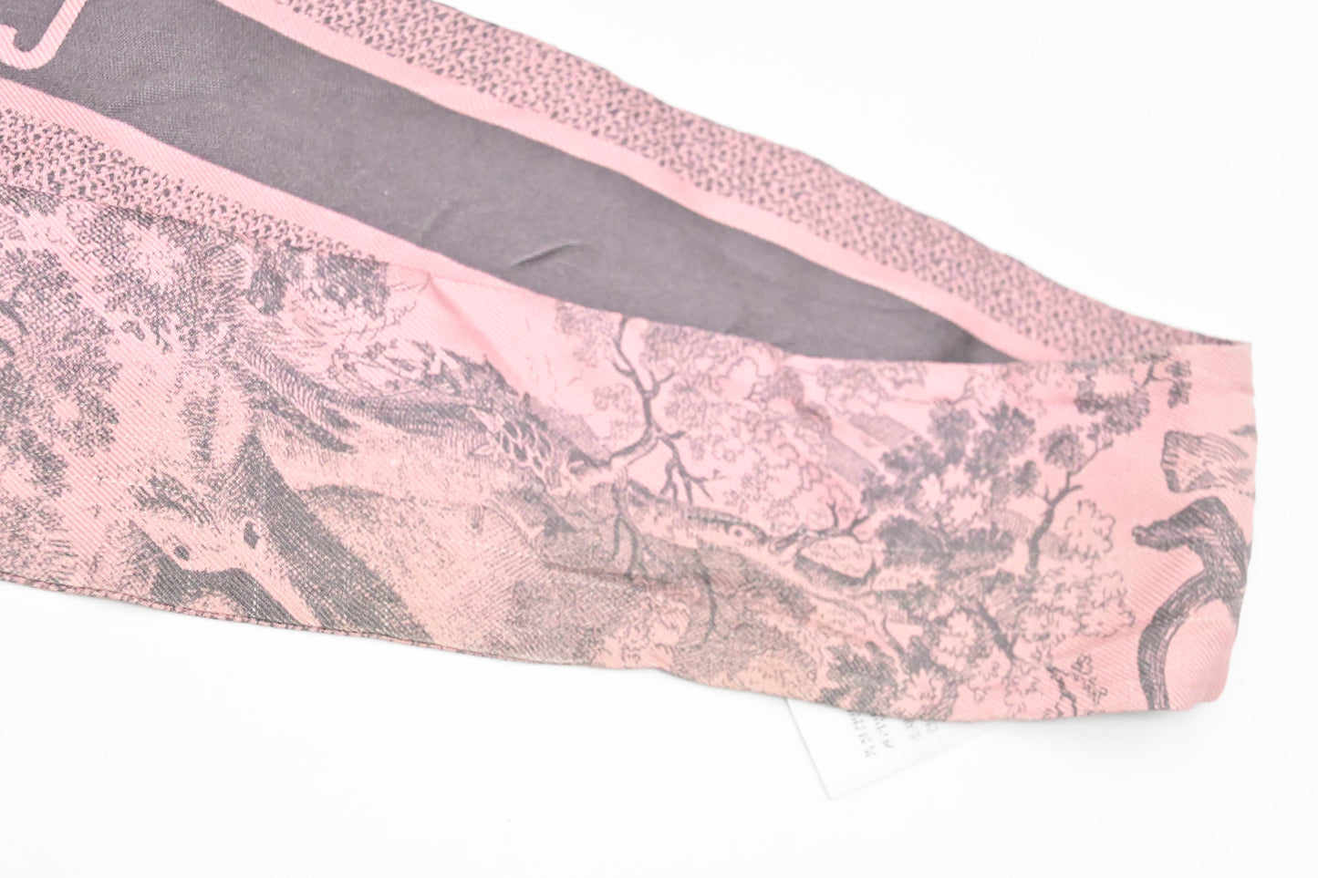 Dior Twilly In & Gray Toile De Jouy Pink Travel Bag