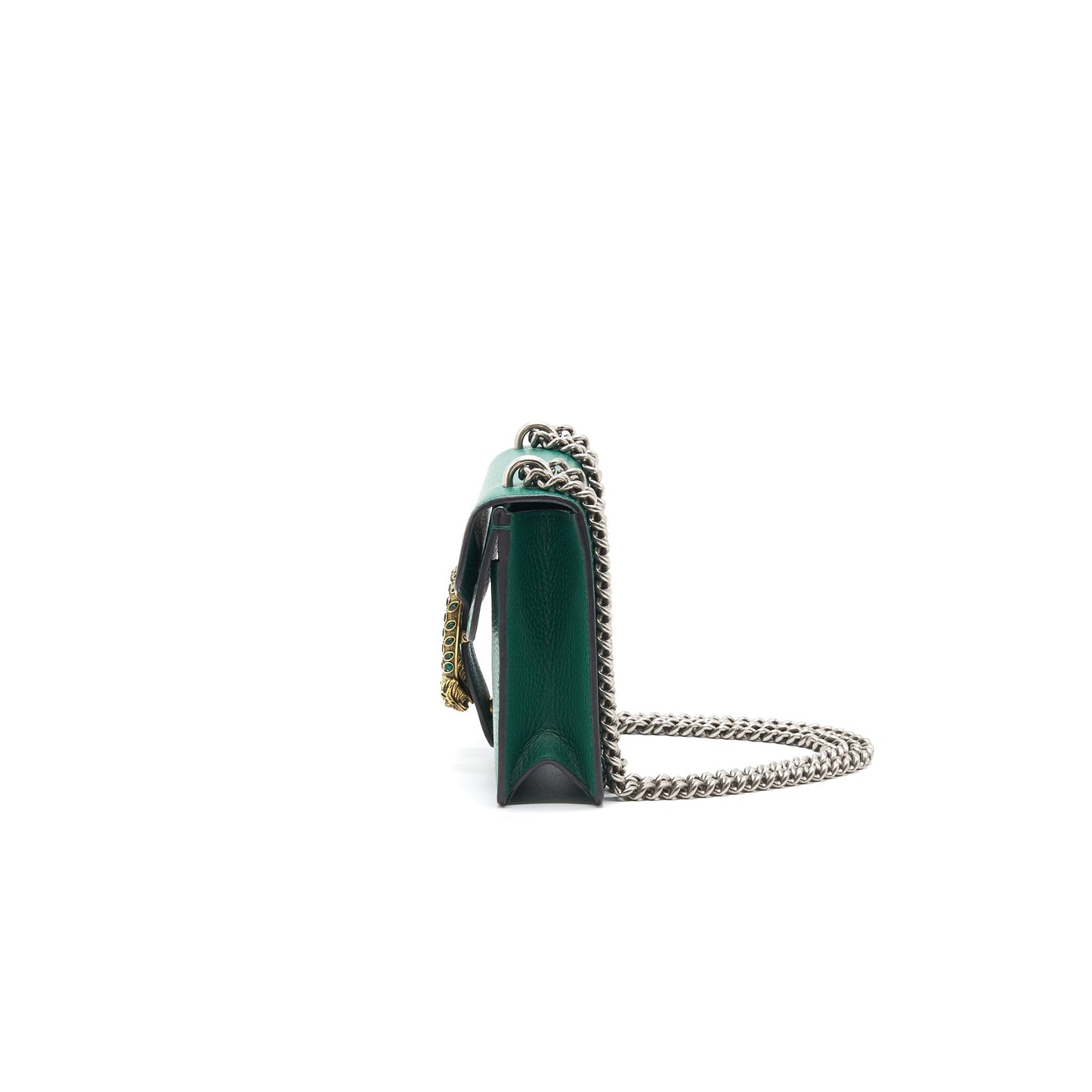 Gucci Dionysus Bag Leather Green Travel Bag