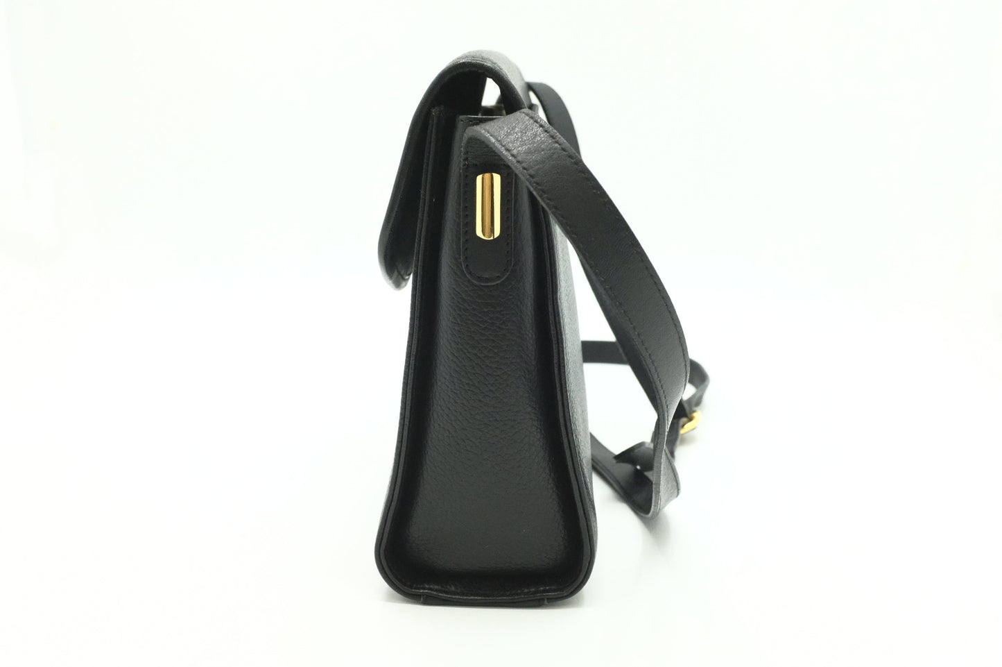 Burberry Shoulder Bag In Leather Black Black Leather 1