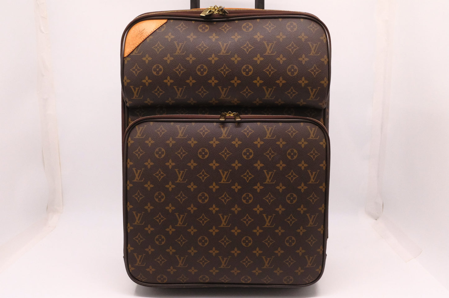Louis Vuitton Pegase 55 Monogram Canvas Handbag Canvas 4