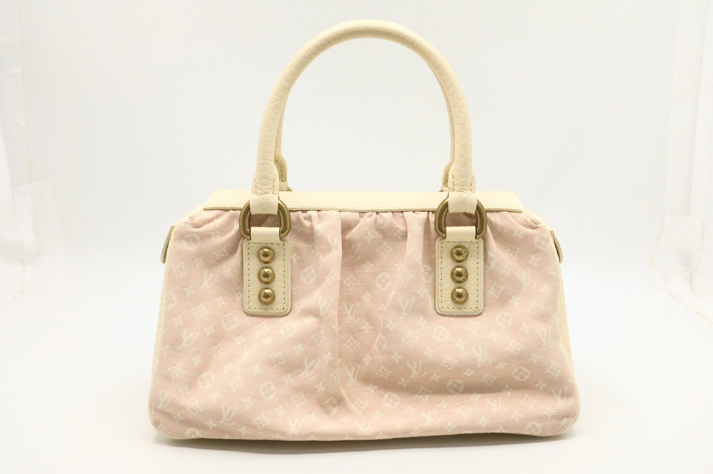 Louis Vuitton Trapeze Rose Minilin Canvas Mini Bag