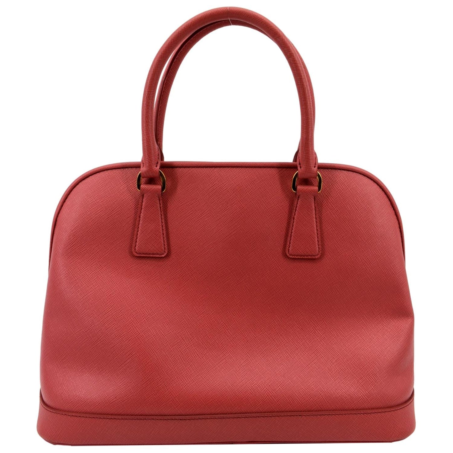 Prada Promenade Satchel Bag Leather Saffiano Pink