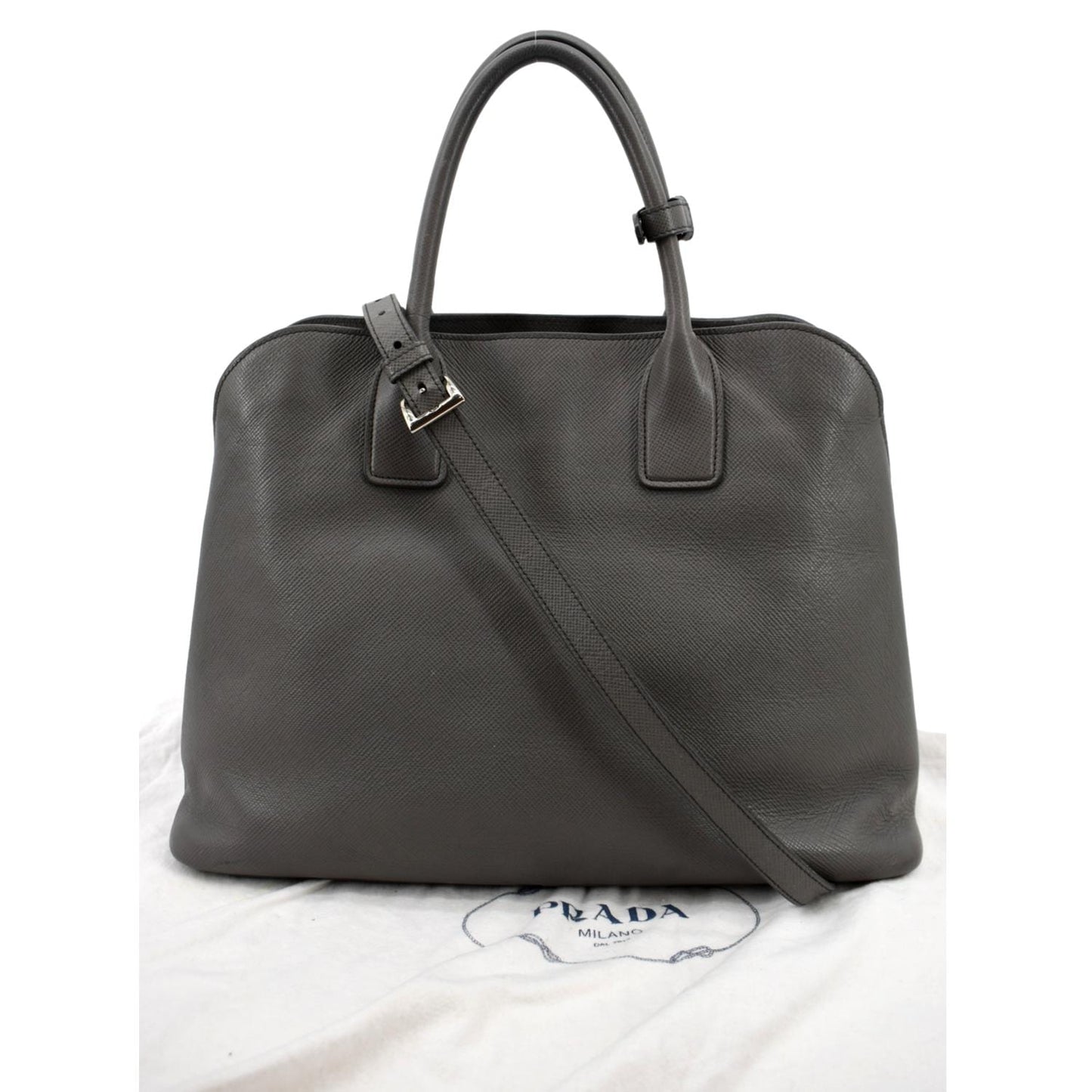 Cuir Open Promenade Saffiano Leathertop Handle Tote Tote Bag